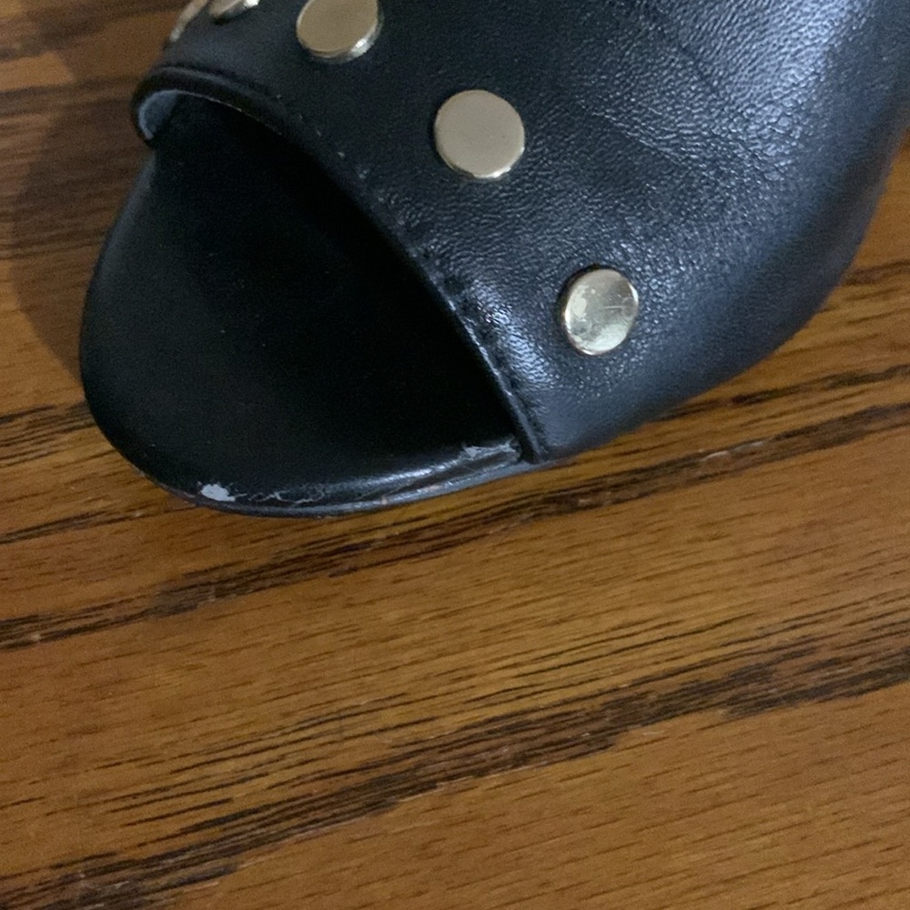 Vince Camuto Open Toe Booties, Size 7 1/2 But Fit… - image 8